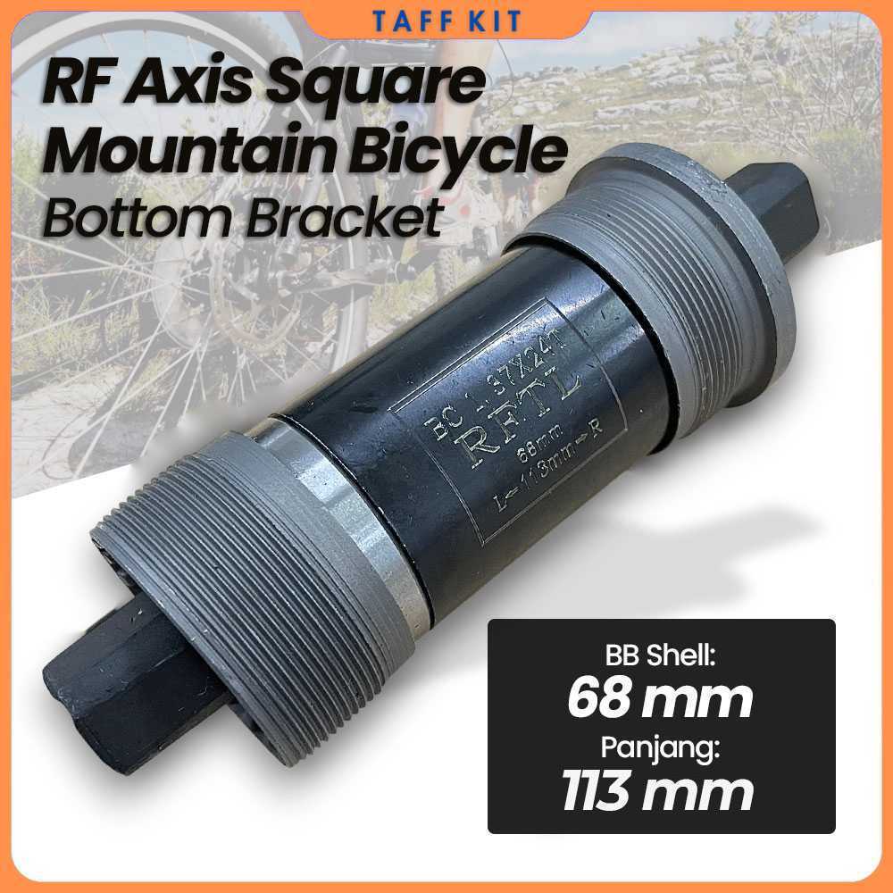 RFTL ZHONGSAI Axis Square Bottom Bracket จักรยานเสือภูเขา 68mm - ZK-F-01