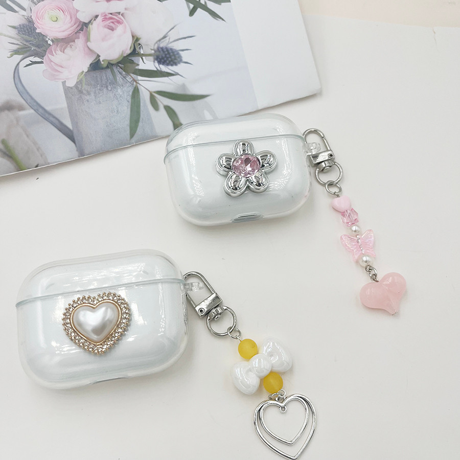 Love keychian สําหรับ QCY T13 T13X T13ANC กรณีซิลิโคนหูฟังสําหรับ QCY T13 ANC ฝาครอบ