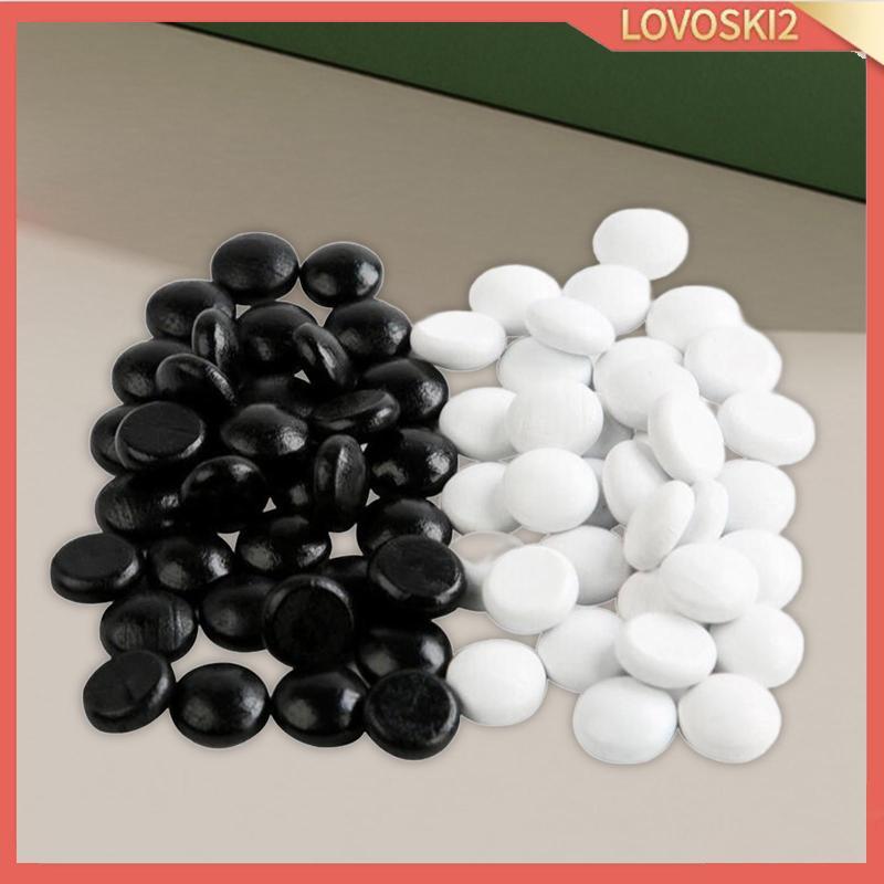 [Lovoski2] 70x Go Chess Game Stones Gobang Bead Go Game Stones for Two Player Strategy Game