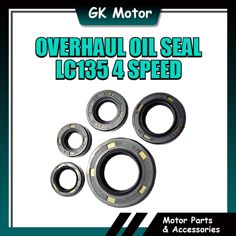 LC LC135 V1 V2 V3 V4 4S 4 GEAR ชุดซีลน้ํามัน OVERHAUL ซีลน้ํามัน