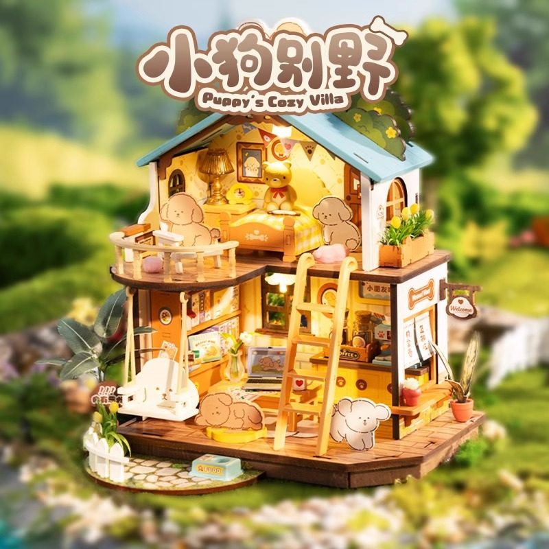 Rolife rolife rolife DIY Cottage Handmade ไม้ประกอบบ้านหลังเล็กของเล่นของขวัญวันเกิด