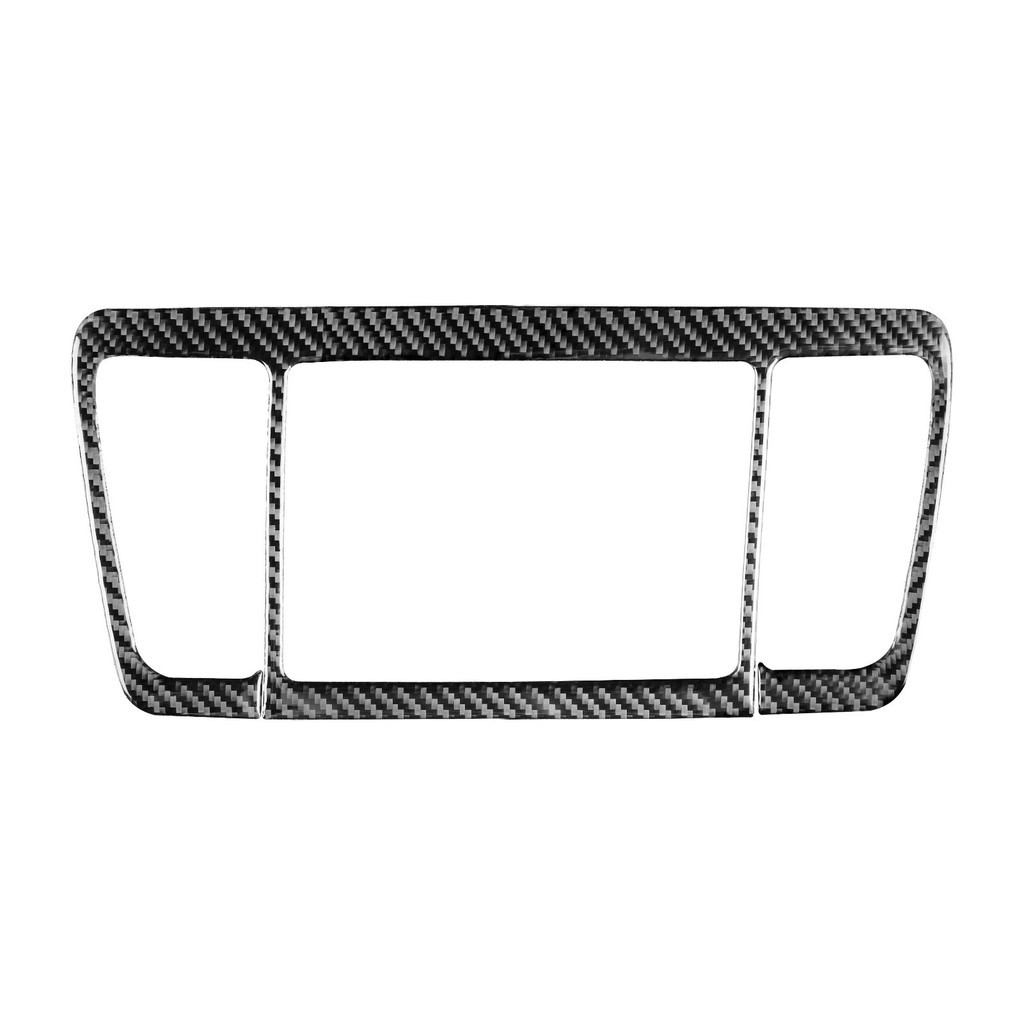 เหมาะสําหรับ Subaru 05-09 Legacy คาร์บอนไฟเบอร์การปรับเปลี่ยนภายในชิ้นส่วน Central Control Air Outle