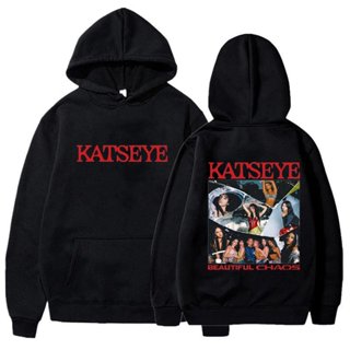 ฮุ๊ดดี้สไตล์เกาหลีสำหรับผู้หญิง จาก KATSEYE TOUR ดีไซน์คล่อง…