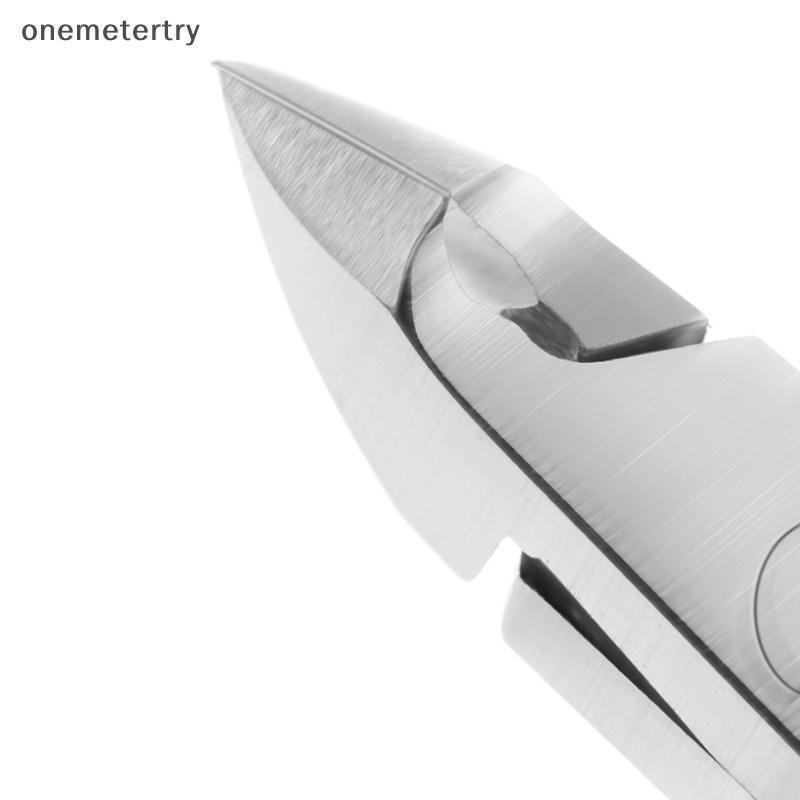Onem Professional เล็บมือเล็บเท้า Cuticle Nipper ตัดสแตนเลสเครื่องตัด n - รูปที่ 4