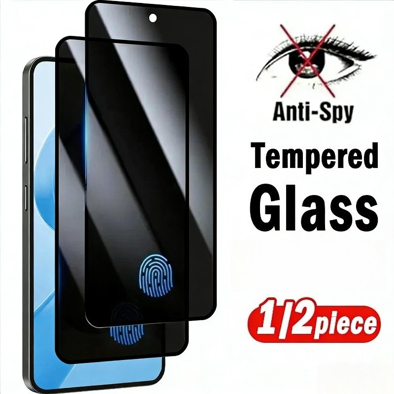 1-2 ชิ้น Anti Spy กระจกนิรภัยสําหรับ Vivo V2419A V2419 V2417 V2415A V2410A V2364A V2361GA V2357A V23