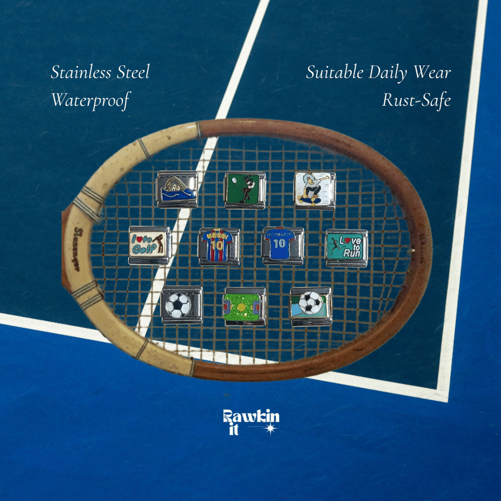 Y2K Vintage Italian Charms 18 Sports