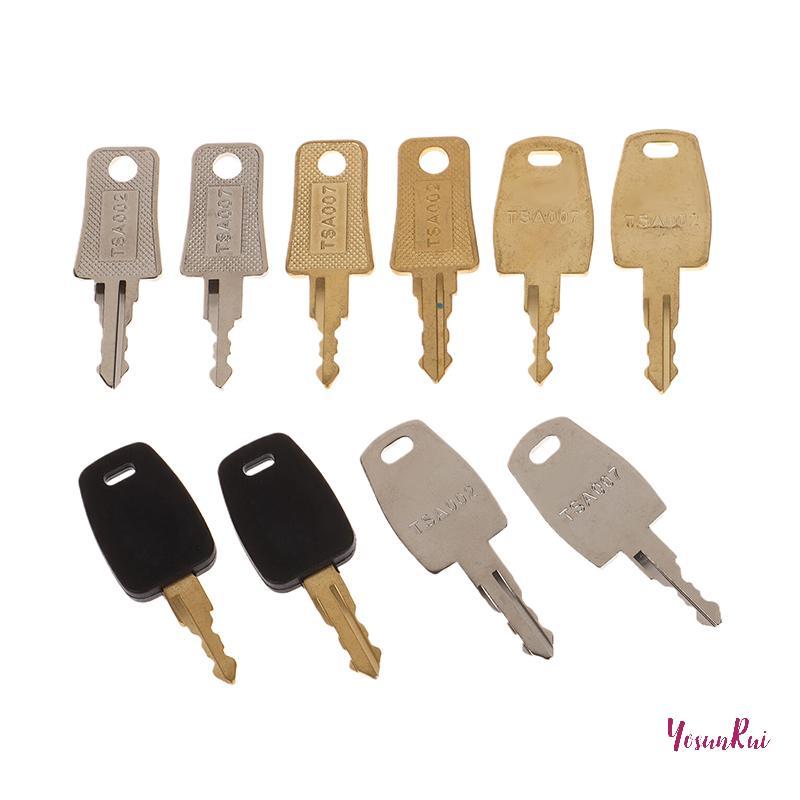 YosunRui] มัลติฟังก์ชั่น TSA002 Master Key กระเป๋าสําหรับกระเป๋าเดินทาง Customs TSA ล็อคกระเป๋าเดินท