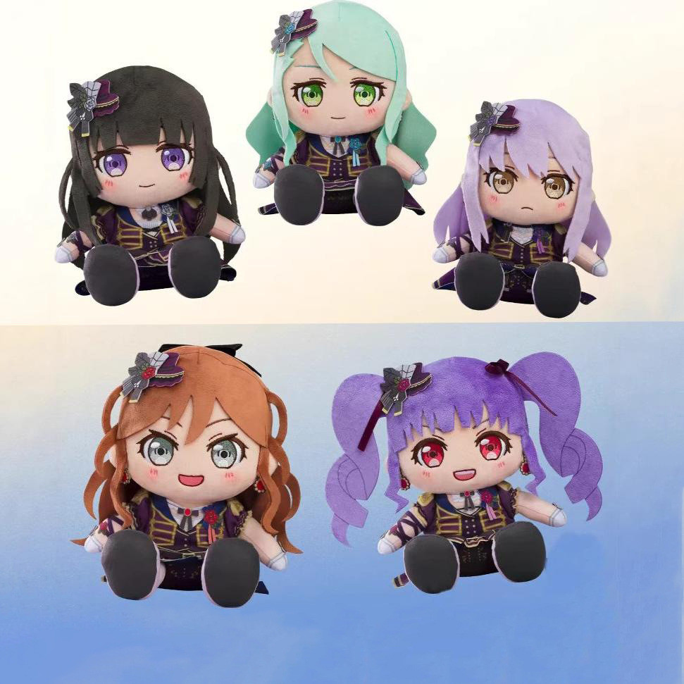BanG Dream รอบ Imai Lisa Hikawa Sayo ตุ๊กตาตุ๊กตา Plushie ตุ๊กตาของเล่น 20 ซม.วันเกิด