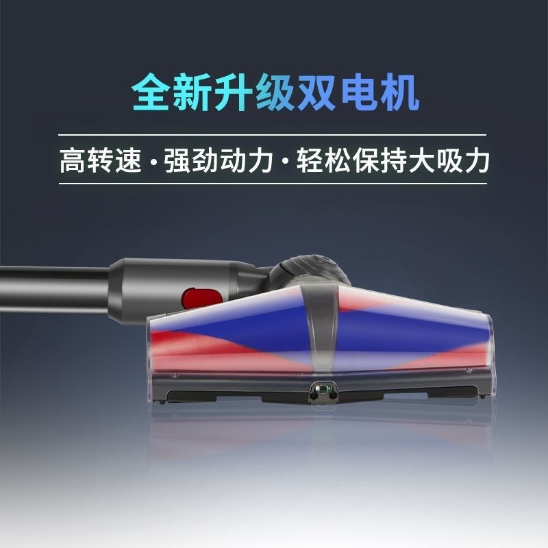 Soft Roller Brush Head สำหรับ Dyson V7/V8/V10/V11/V12 ป้องกันการพัน แสดงฝุ่น อะไหล่แท้ Import (72 ตั