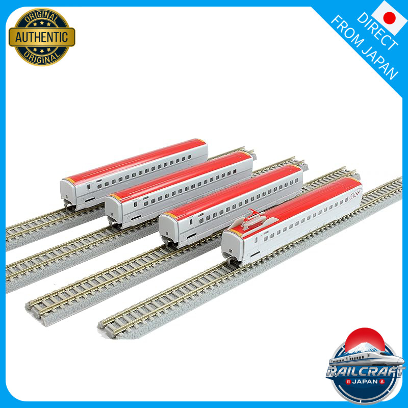 Rokuhan Z Gauge T029-2 E6 Series Komachi 4-Car Expansion Set Railway Model Train