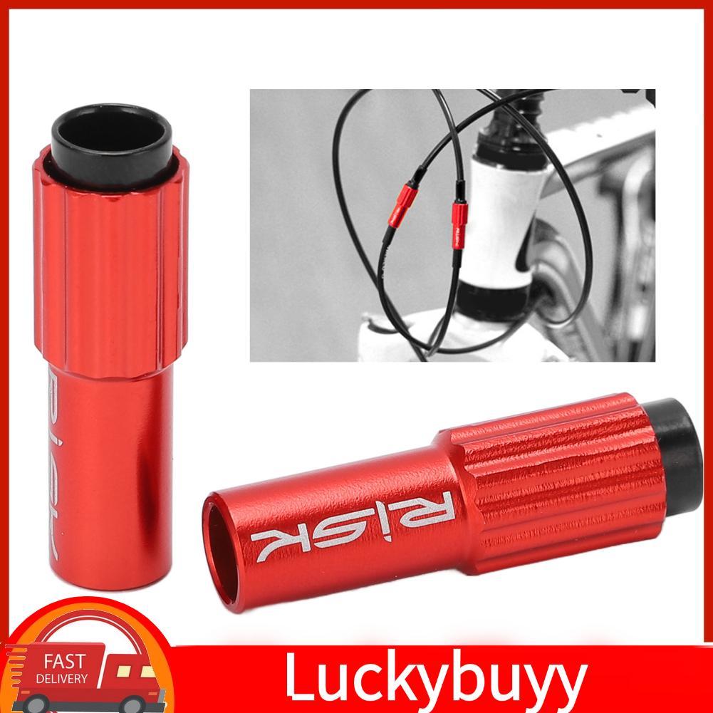 Luckybuyy Hozee การปรับสายเกียร์เบรคประณีตแอโนดออกซิแดนท์อลูมิเนียมอัลลอยด์ไมโครสกรูสำหรับจักรยานเสือหมอบ