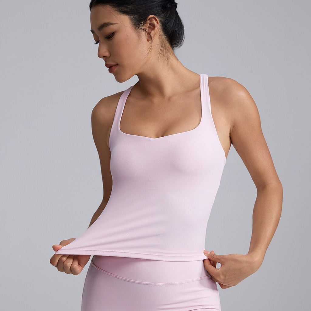YogahealSports Bra แฟชั่น U-Neck H-Shaped Beauty Back สปอร์ตบราเพื่อสุขภาพดี สำหรับโยคะและเต้นรำ
