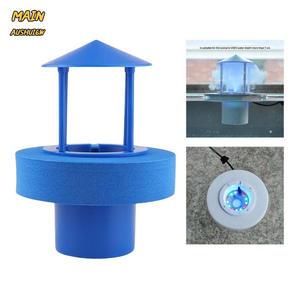 MAINAUSHUI6W เครื่องพ่นลอย, เครื่องทําหมอกน้ํา ABS ตู้ปลา Atomiser, คุณภาพสูงอุปกรณ์ตู้ปลา Fogger กรองถังปลา