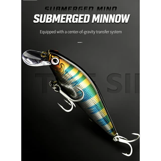 A&D เหยื่อปลา เหยื่อตกปลา เหยื่อปลอม อุปกรณ์ตกปลา ปลั๊ก Fishing Lure Plastic Bait Lure For Fishing 3D Eyes