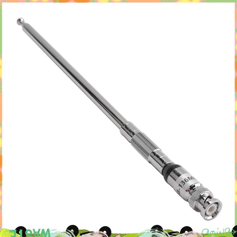 118-136MHZ BNC Telescopic Antenna กําไรสูง Airband เสาอากาศสําหรับ TH-28A TH-48A TH-78A ความถี่การบิ