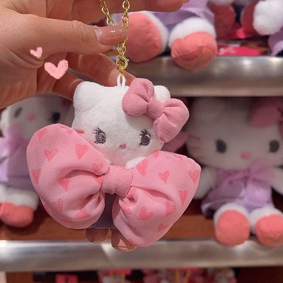ญี่ปุ่น hellokitty Osaka usj Limited Universal Studios สีชมพู kt จี้ตุ๊กตาตุ๊กตากระเป๋านักเรียนจี้