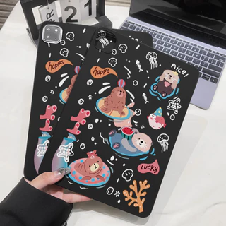 เคสแท็บแล็ต For samsung Tab A8 S8 A9 A11 S8 S9 A7 S6 S7 S9 S10 plus FE S6 Lite S11 Ultra S10 FE ซิลิโคนอ่อนนุ่ม เคส