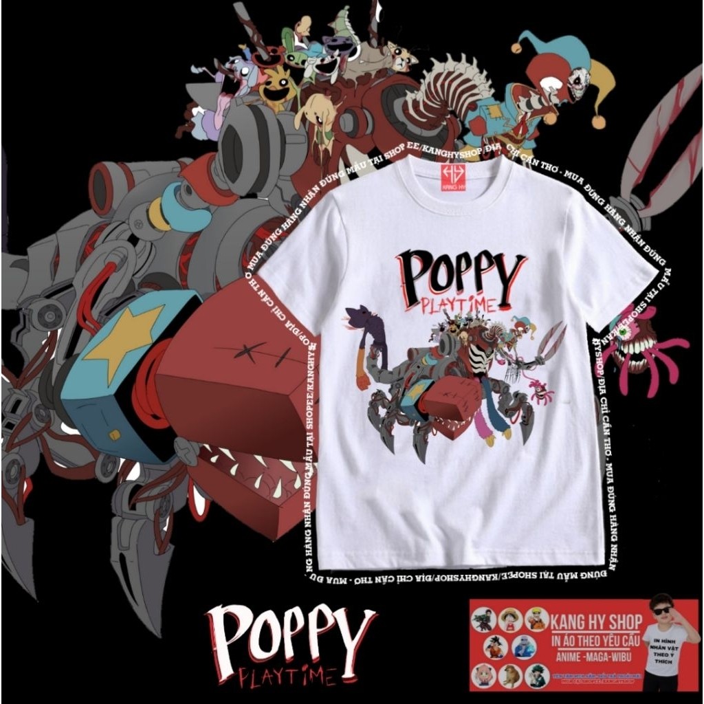 เสื้อยืด The Prototype Poppy Playtime 5 สําหรับเด็กชายและเด็กหญิงทุกขนาด F1009