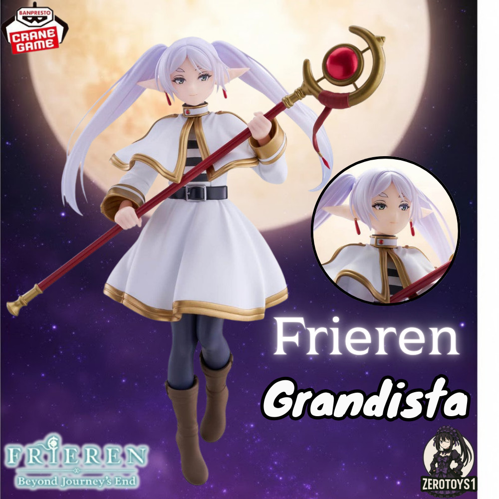 พร้อมส่ง/โมเดลฟรีเรน มือ1 ฟิกเกอร์แท้จากญี่ปุ่น/FRIEREN : BEYOND JOURNEY'S END GRANDISTA - FRIEREN (สูง26 Cm)
