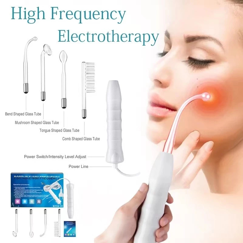 Salorie Four in One High-Frequency Electric Therapy หวีกระชับผิวความถี่สูง Facial Wand Face Machine 