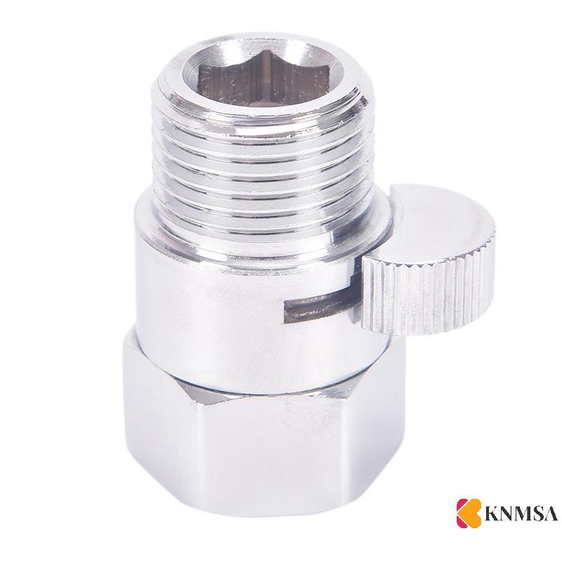 KNMSA] Full Brass G1/2 "O Flow Qui Control Shut-OFF Valve Shower Head Hand Water Saver nicenคอเต่าh