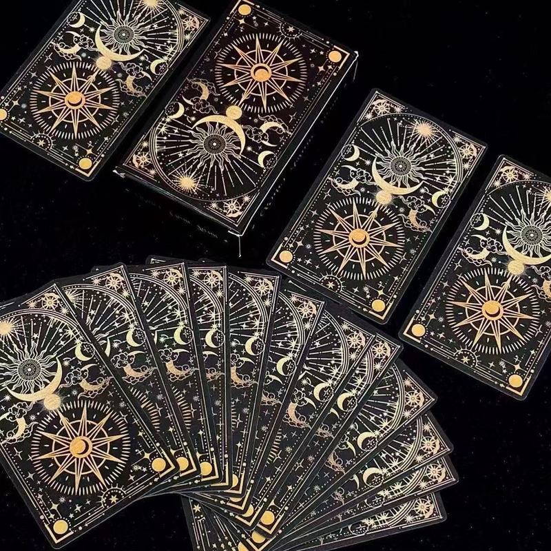 Tarot Tarot Tarot Tarot 78 Beginner Classic High-Value Tarot การ์ดต้นฉบับสไตล์ใหม่