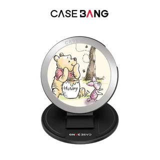 Casebang Magnetic Winnie Series Phone Grip Stand, การออกแบบทรายดูด, เข้ากันได้แม่เหล็ก, โครงสร้างที่ถอดออกได้แม่เหล็ก