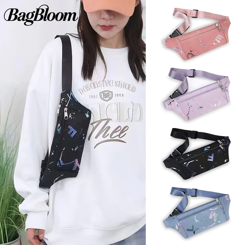 (พร้อมส่ง)กระเป๋าคาดอก คาดเอว ผ้าไนล่อน เนื้อผ้าดี กันน้ำได้ สไตล์เกาหลี