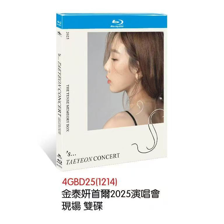คอนเสิร์ต Blu-ray Disc Taeyeon Concert The Tense Memeory Box 2025 2BD