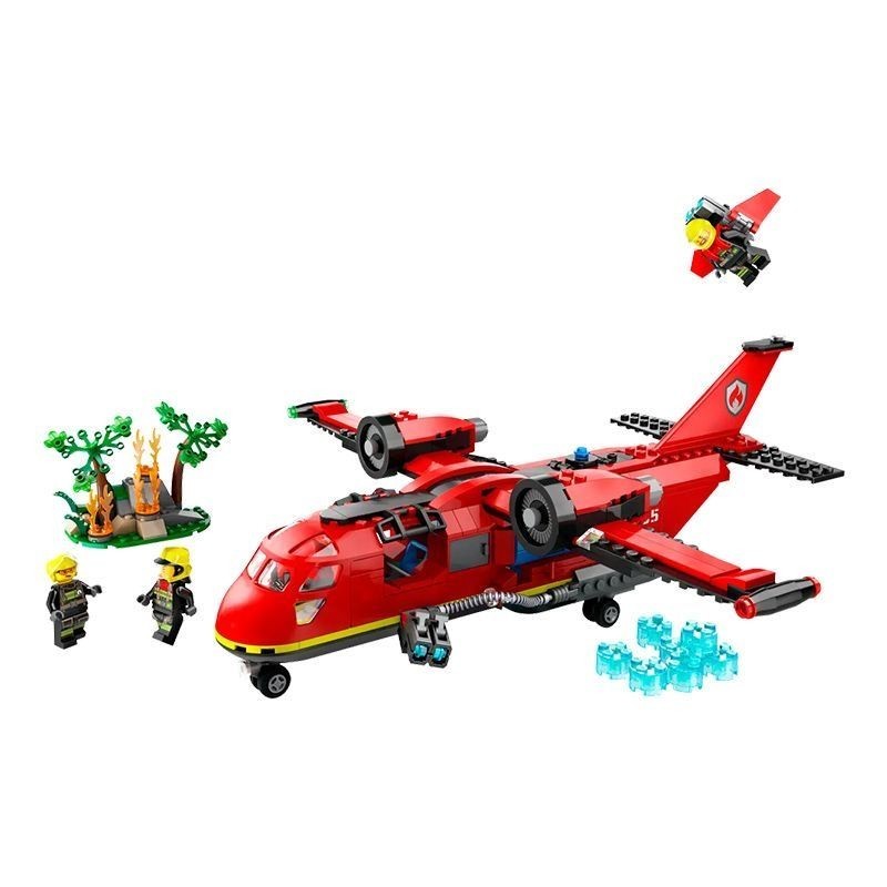 LEGO LEGO 60413 Fire Plane City Series ผู้ชายผู้หญิงการศึกษา Building Block ของเล่นของขวัญ 010001