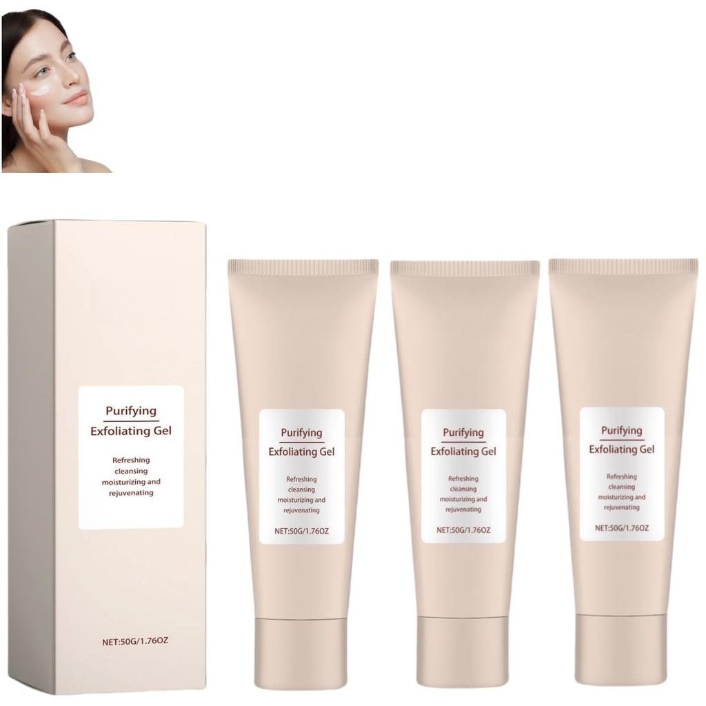 Quarxery Purifying Exfoliating Gel สครับเจลขัดผิวสําหรับผิวหน้าและผิวกาย เจลให้ความชุ่มชื้นทําความสะ