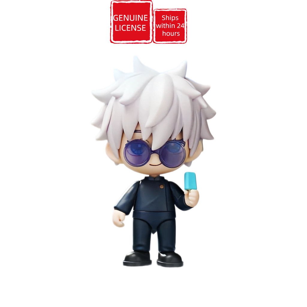Keepplay Jujutsu Kaisen ซีรีส์ความทรงจำสีน้ำเงิน กล่องสุ่ม ตุ๊กตาซิปน่ารัก ฟิกเกอร์สะสม ของแต่งบ้าน ของขวัญวันเกิด