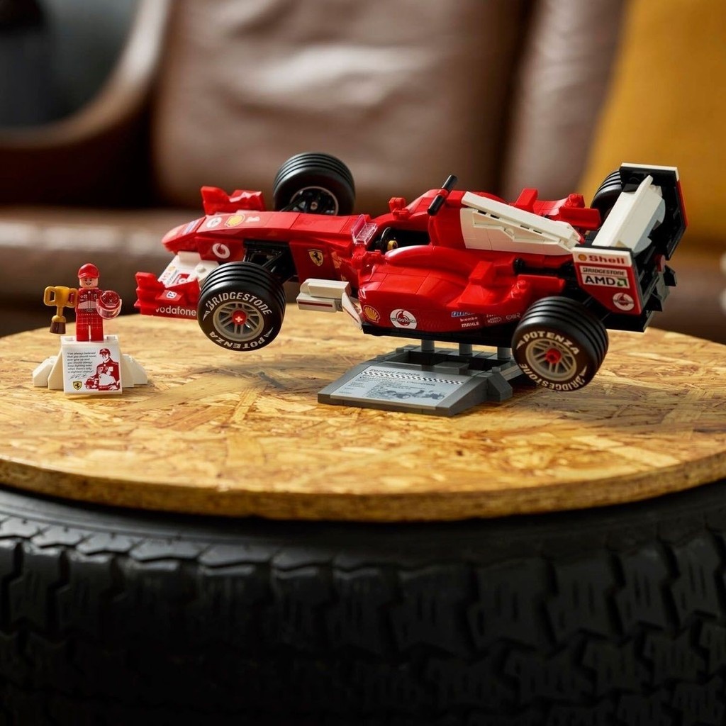 LEGO LEGO 11375 Ferrari F2004 และ Michael.Schumahe F1 รถแข่งของเล่นบล็อก 010002