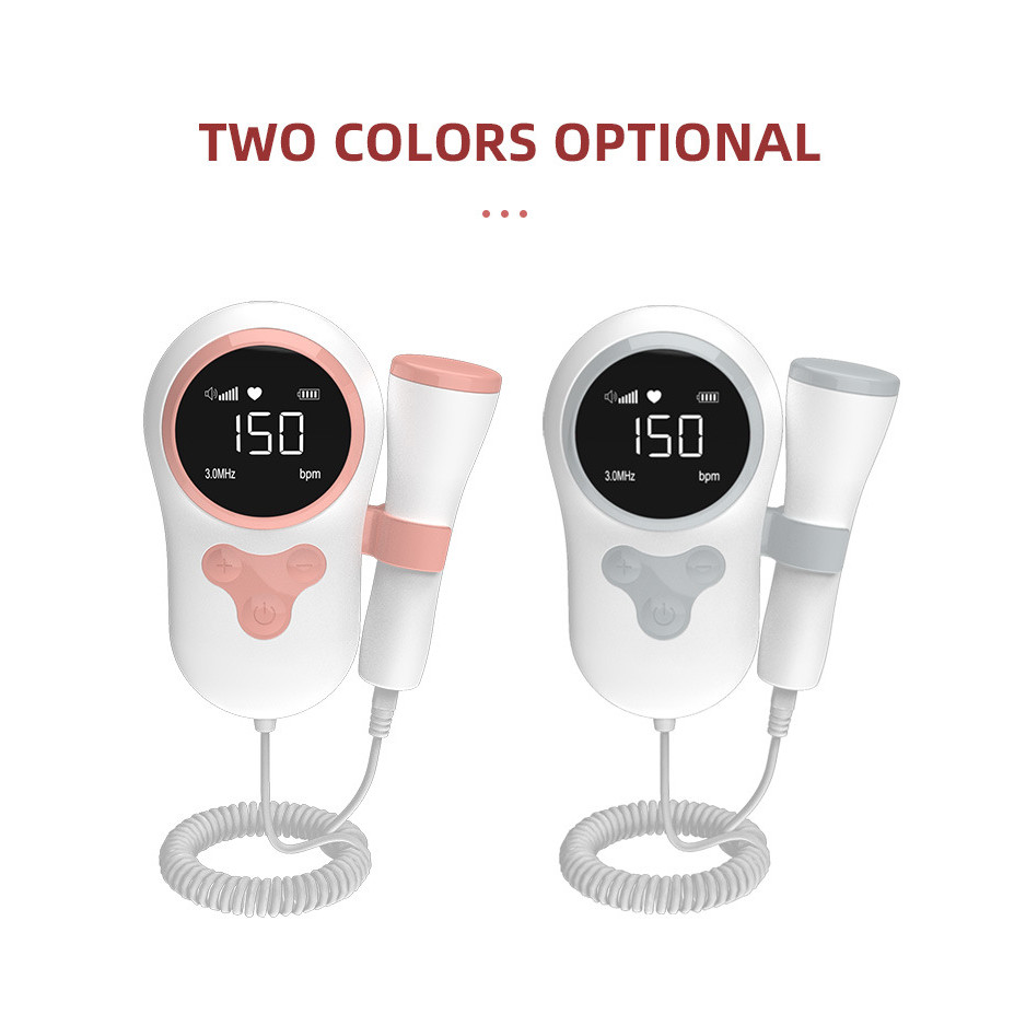 Doppler Fetal Monitor เครื่องตรวจจับอัตราการเต้นของหัวใจของทารกตั้งครรภ์