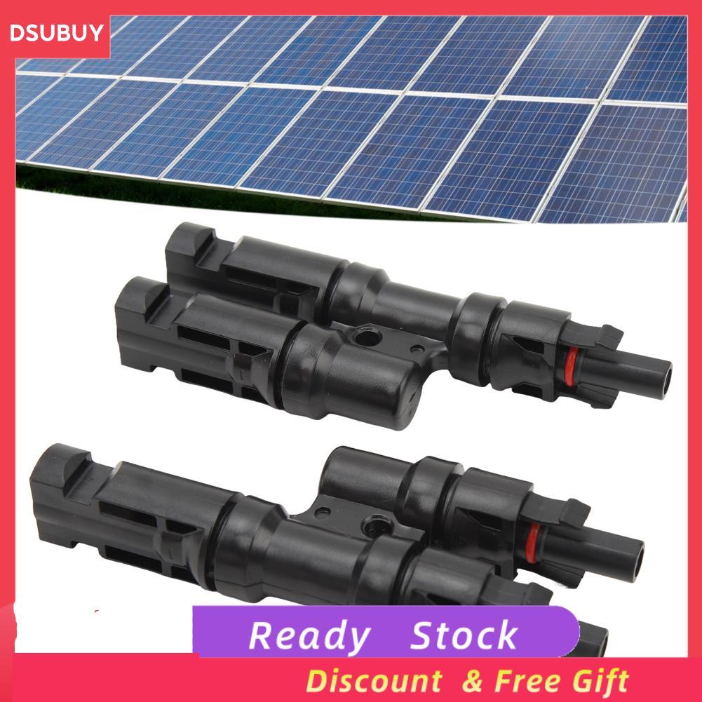 dsubuy Solar Branch Connectors แผงขั้วต่อ Y 3 ทางสำหรับการเชื่อมต่อแบบขนานระหว่างแผง
