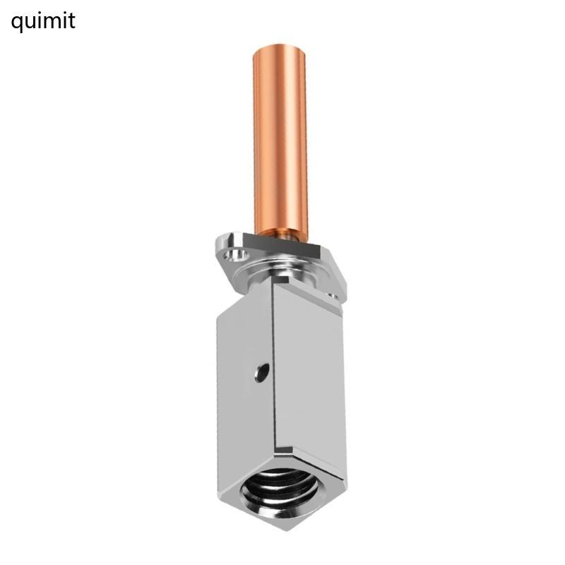 QUIM เหล็กแข็ง Hotend คอหลอดสําหรับ Benmb Lab X1C P1P2 0 3D เครื่องพิมพ์