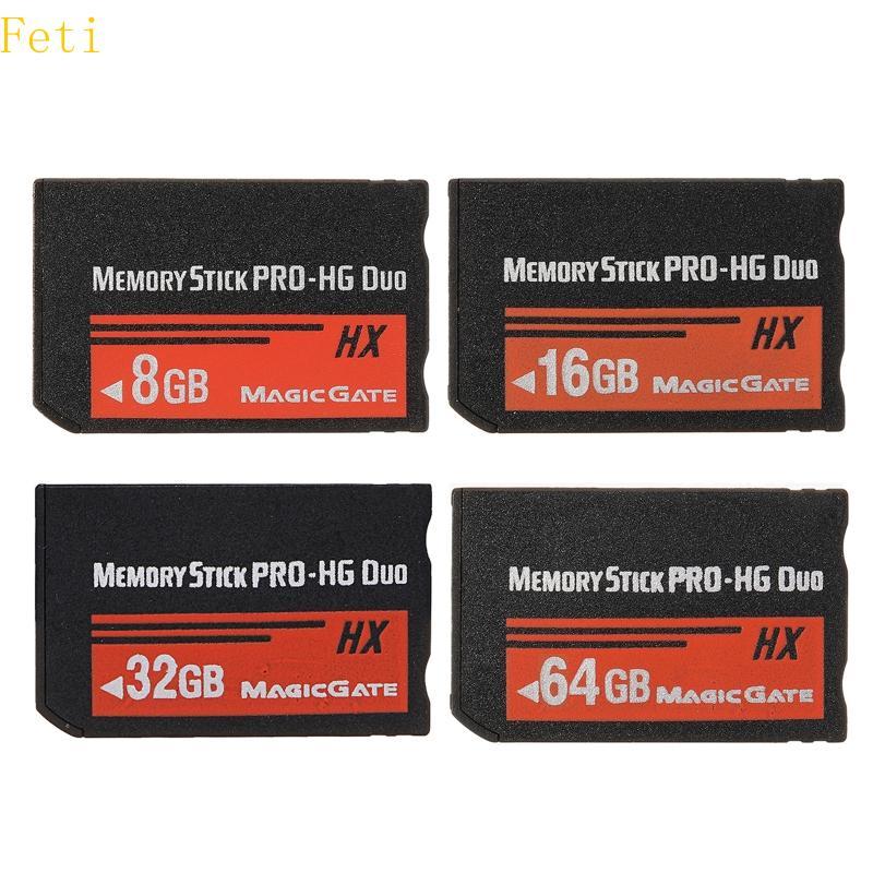 Feti 64GB 32GB 16GB 8GB Memory Stick HX สําหรับ Duo สําหรับ 2000 3000 Accs