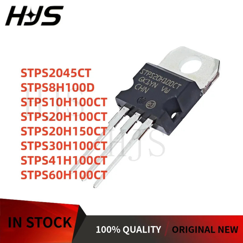 10PCS STPS20H150CT STPS20H100CT STPS10H100CT STPS60H100CT STPS30H100CT STPS2045CT STPS41H100CT STPS8