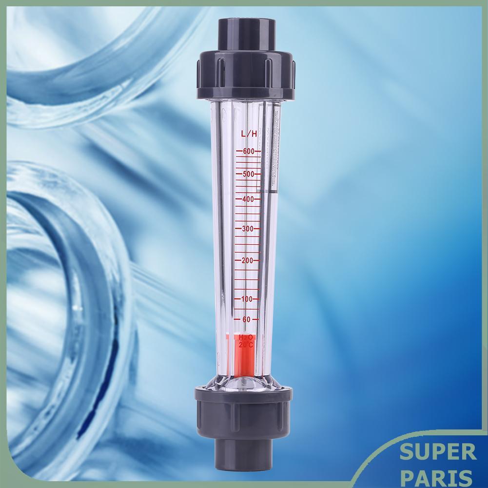 superparis Peak Meter Tube Type Instantaneous Liquid Water 60 600L H พลาสติก Rotameter LZS 15D