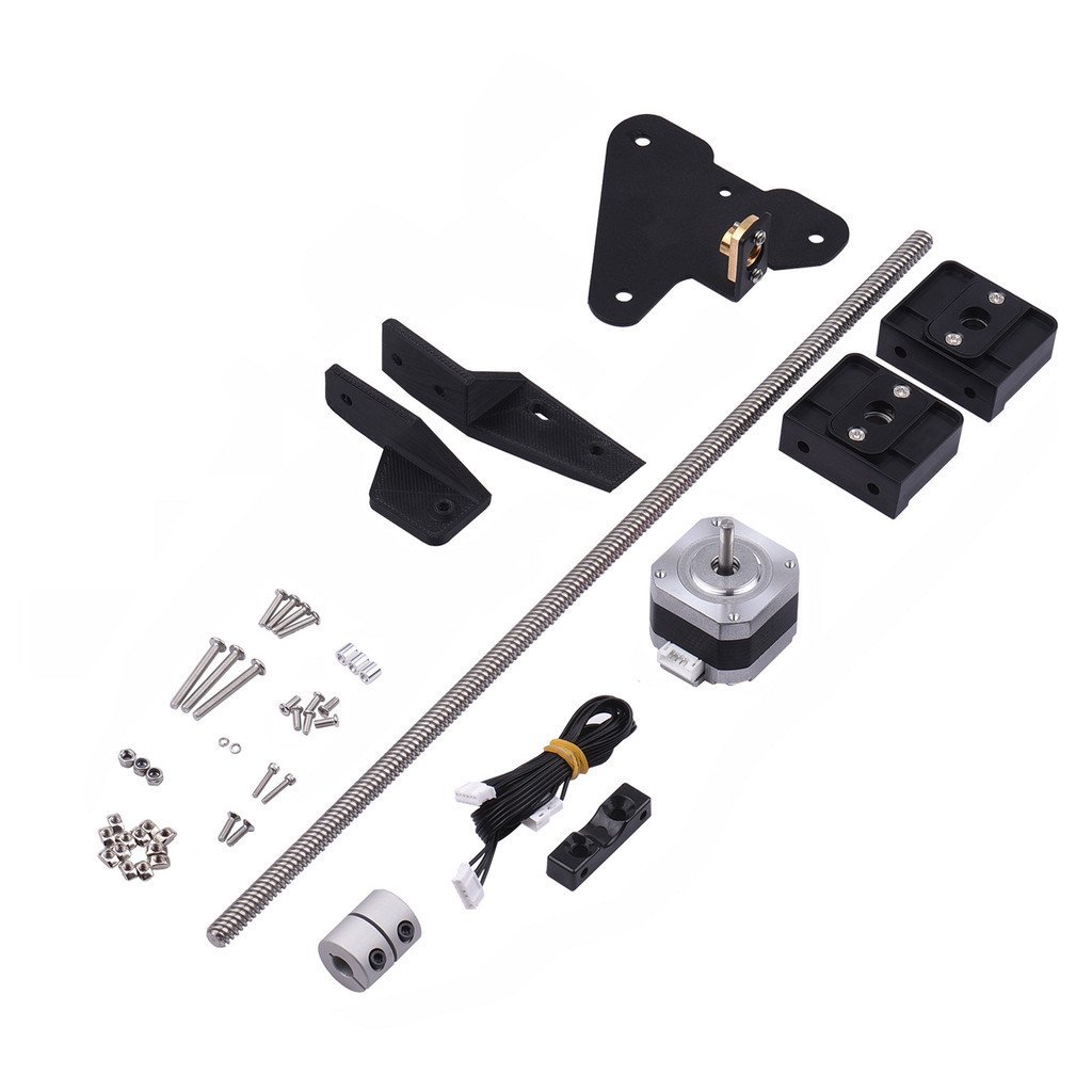 3D อุปกรณ์เสริมเครื่องพิมพ์ ENDER3/3x/V2/อัพเกรด Z-axis สกรูคู่ชุดอุปกรณ์เสริม 365 สกรูมอเตอร์ HY1B