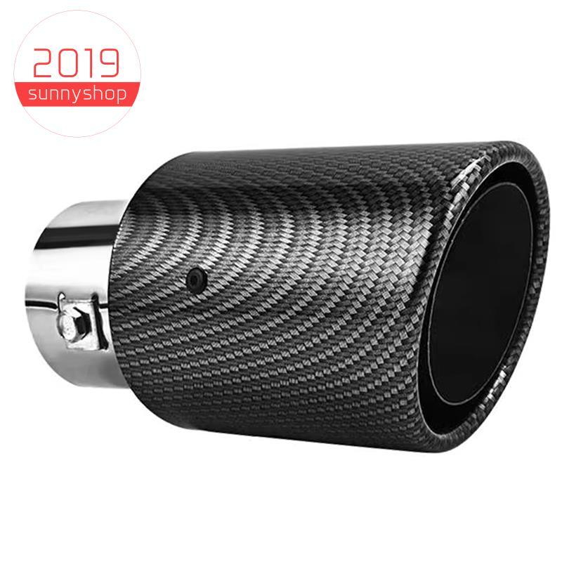 [sunnyshop2019]คอหางท่อไอเสีย LED 63-65 มม. คอหางเข้า