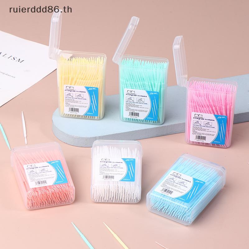 XXHZ 200 ฟันพลาสติกชนิดบรรจุกล่องแบบใช้แล้วทิ้งในครัวเรือน Bulk Inter Brush Toothpi Line [TH]