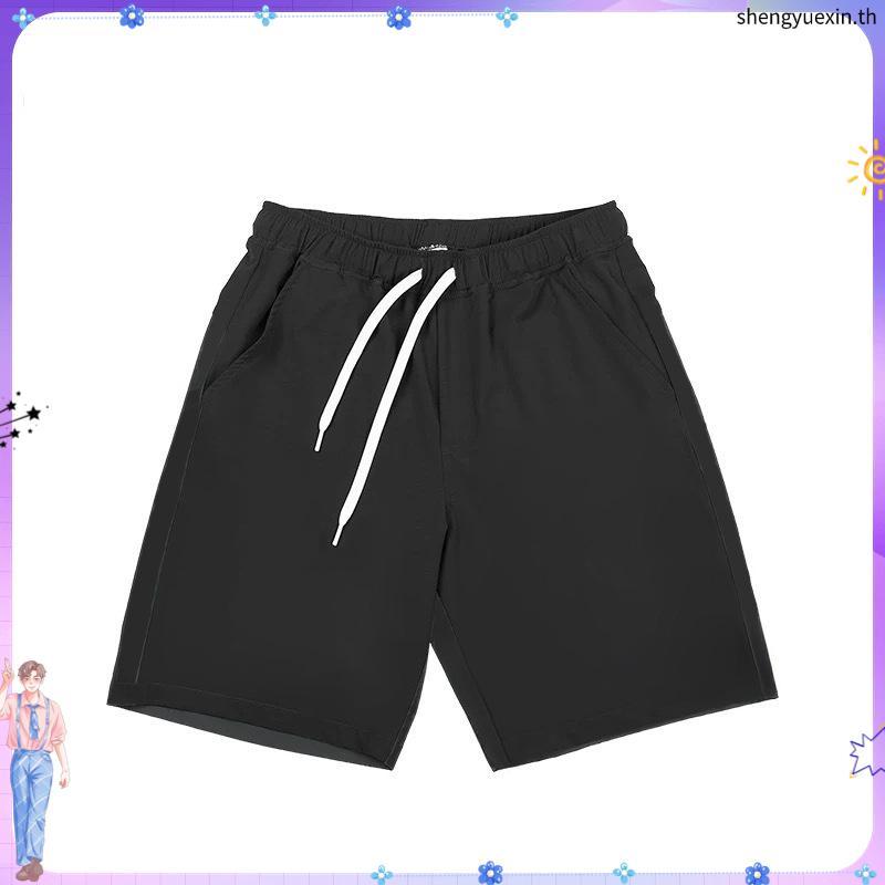 ARROW LITE กางเกงขาสั้นเอวยางยืด Cotton 100%