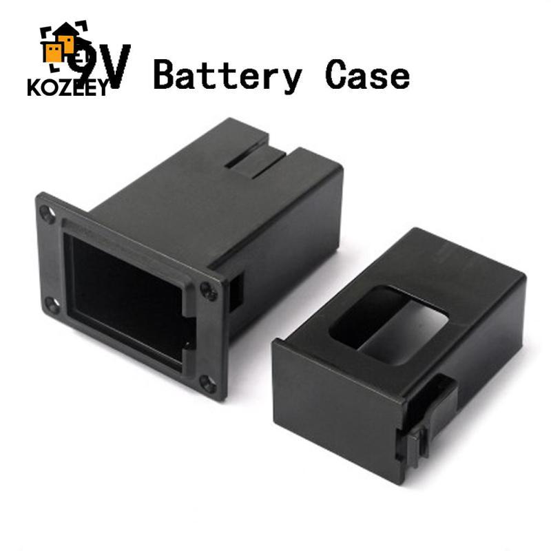 [KOZEEY] 9V Battery Box Holder, Case Cover Case 9V Battery For Guitar 56.5x50x31mm
