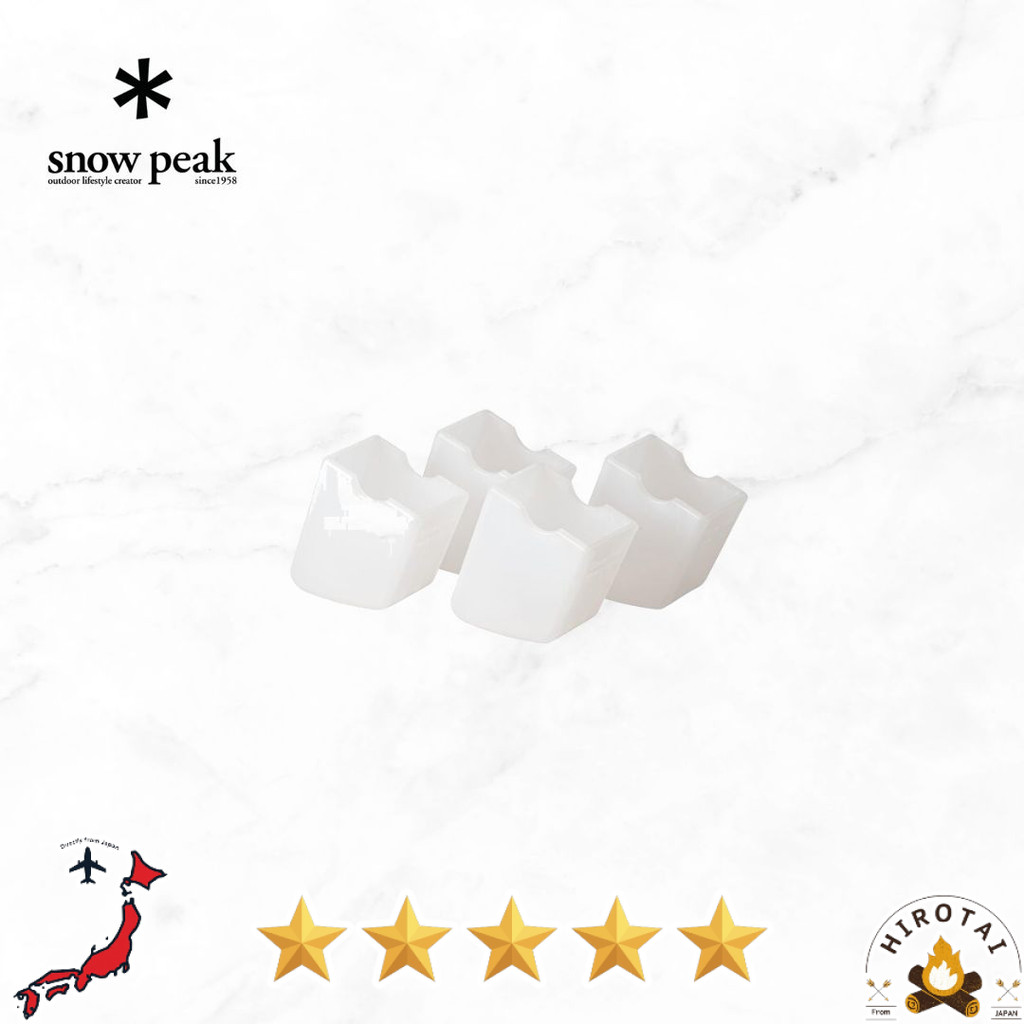 Snow Peak Take! Chair Leg Caps Set of 4 | Protect Your Floors in Style! 【UG-118/LV-086/LV-085】
