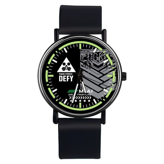 Jid GIRLS FRONTLINE 2:EXILIUM HE 404 นาฬิกาควอทซ์กันน้ำ กระจกคริสตัล สำหรับนักเรียน มาในกล่องบรรจุพร