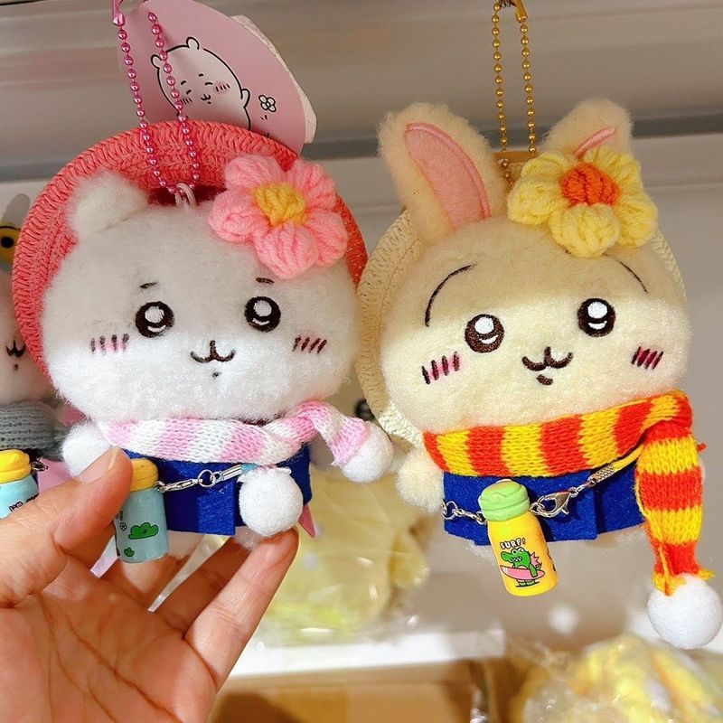 【พร้อมส่ง】chiikawa พวงกุญแจ เคส แท้ ตุ๊กตา พวงกุญแจ jiikawa chiikawa Usagi ตุ๊กตาจี้ตุ๊กตา Ika Serie