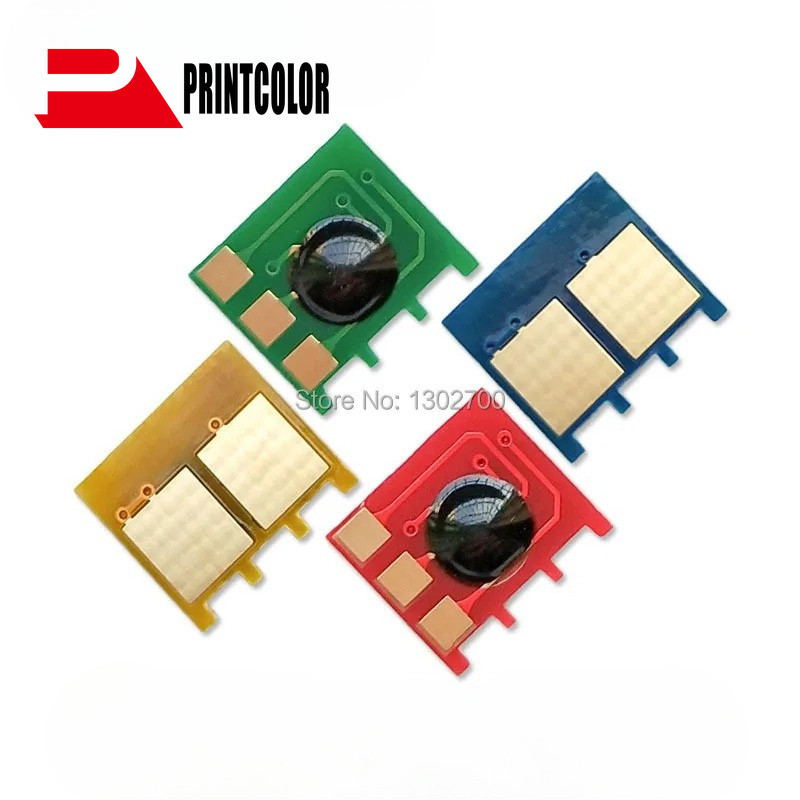 4PCS 30K 828A CF358A CF359A CF364A CF365A ภาพกลองชิปสําหรับ HP Color LaserJet Enterprise M880 M855 M