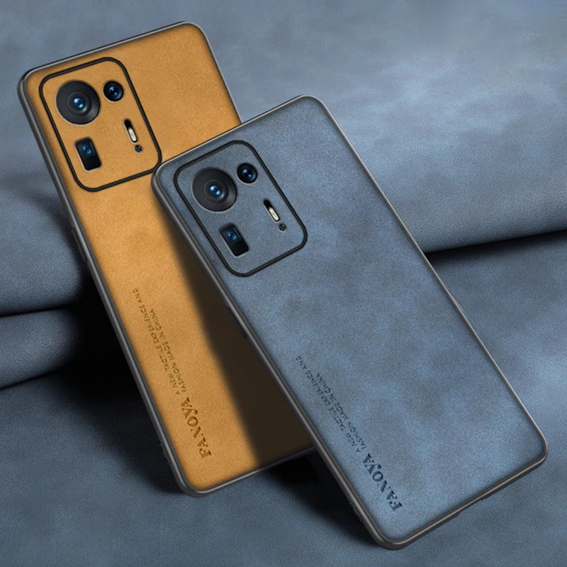 หรูหรา PU หนังสําหรับ Xiaomi Mi Mix 4 Mix4 ฝาหลังธุรกิจ Matte ซิลิโคนป้องกันเคสโทรศัพท์สําหรับ Xiaom