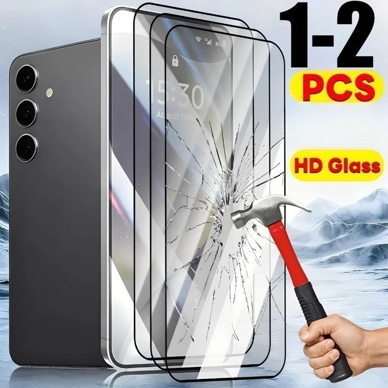 1-2 ชิ้น HD ฟิล์มกระจกนิรภัยสําหรับ vivo Y01 Y02 Y02A Y02s Y02t Y03 Y03t Y04 Y1s Y3 Y3s Y5s Y9s มาตร